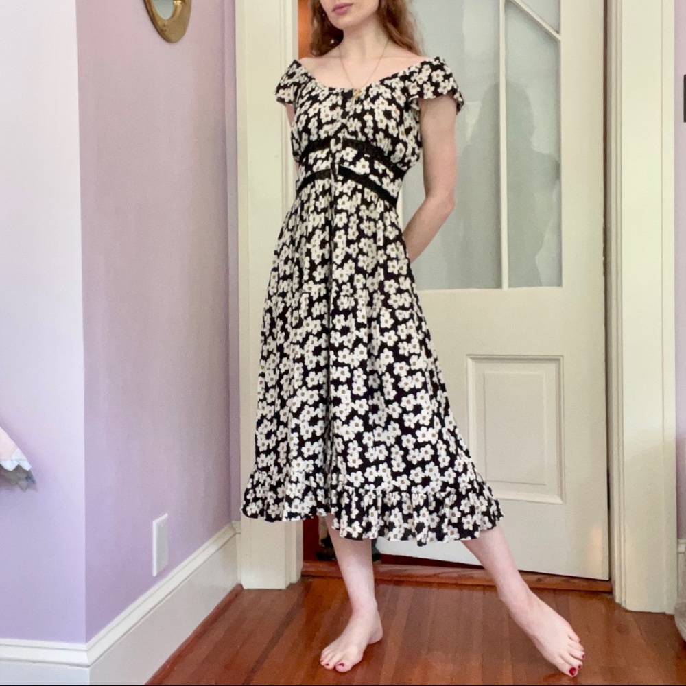 Vintage Angie Floral Dress